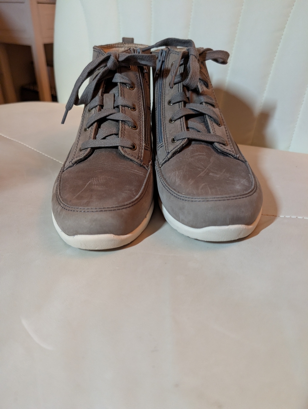 Vionic Women's Magnolia Shawna High Top Booties Lace Up Sneakers Size 9 - Picture 4 of 12
